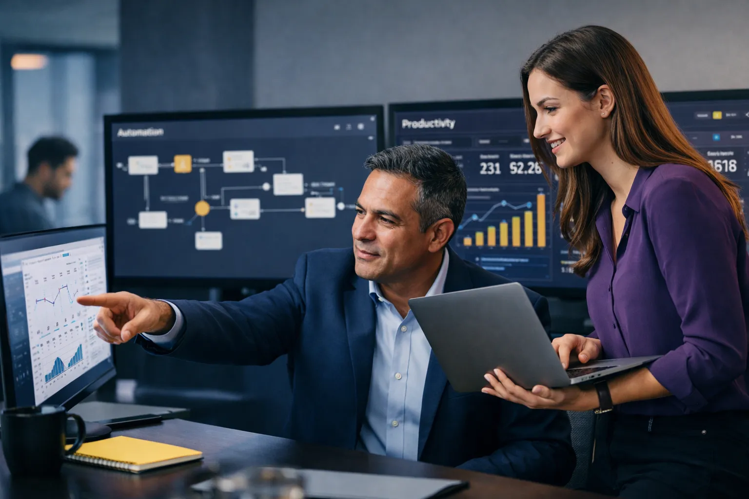 IA aplicada a operaciones empresariales