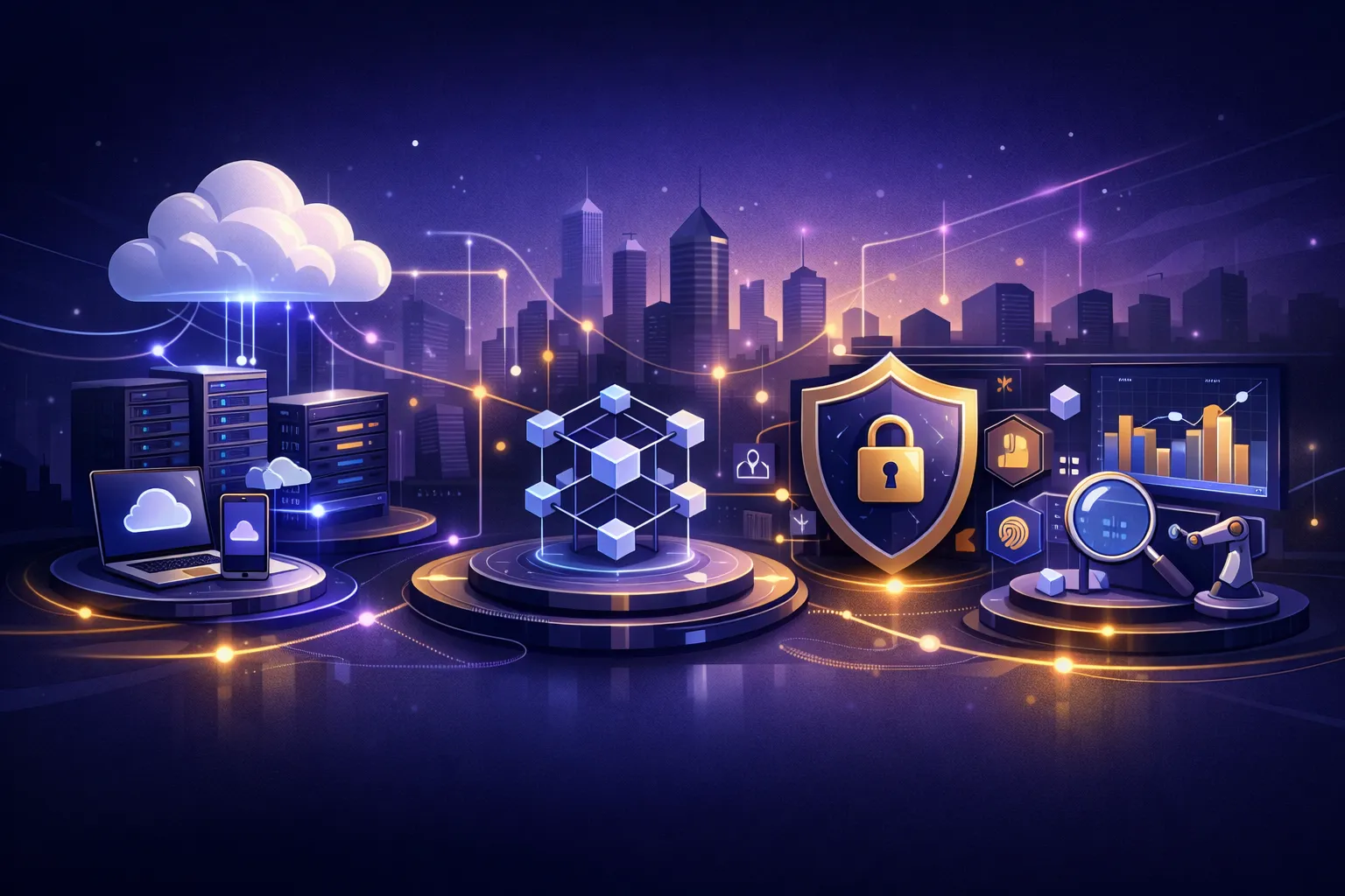 Imagen referencial de partners tecnológicos