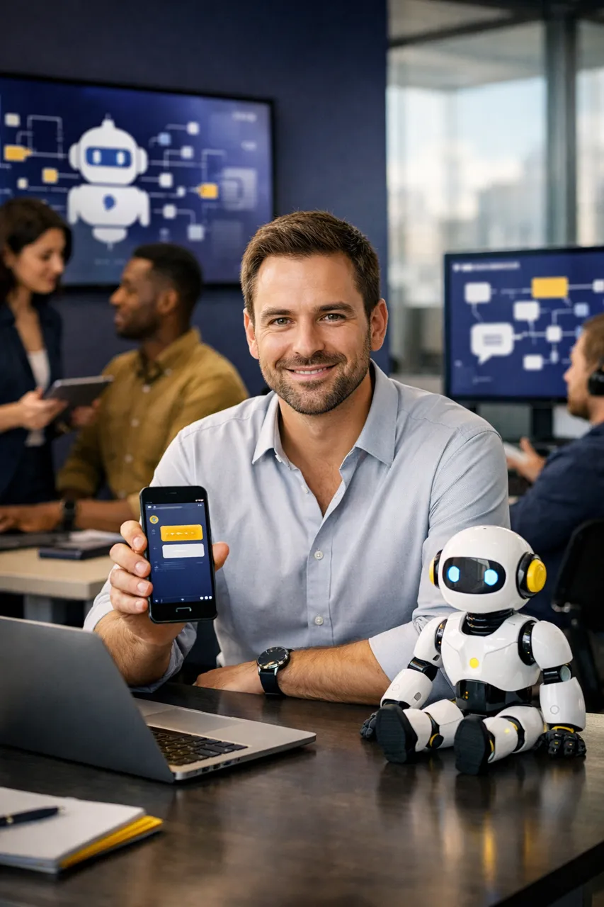 Imagen referencial de Bots para empresas