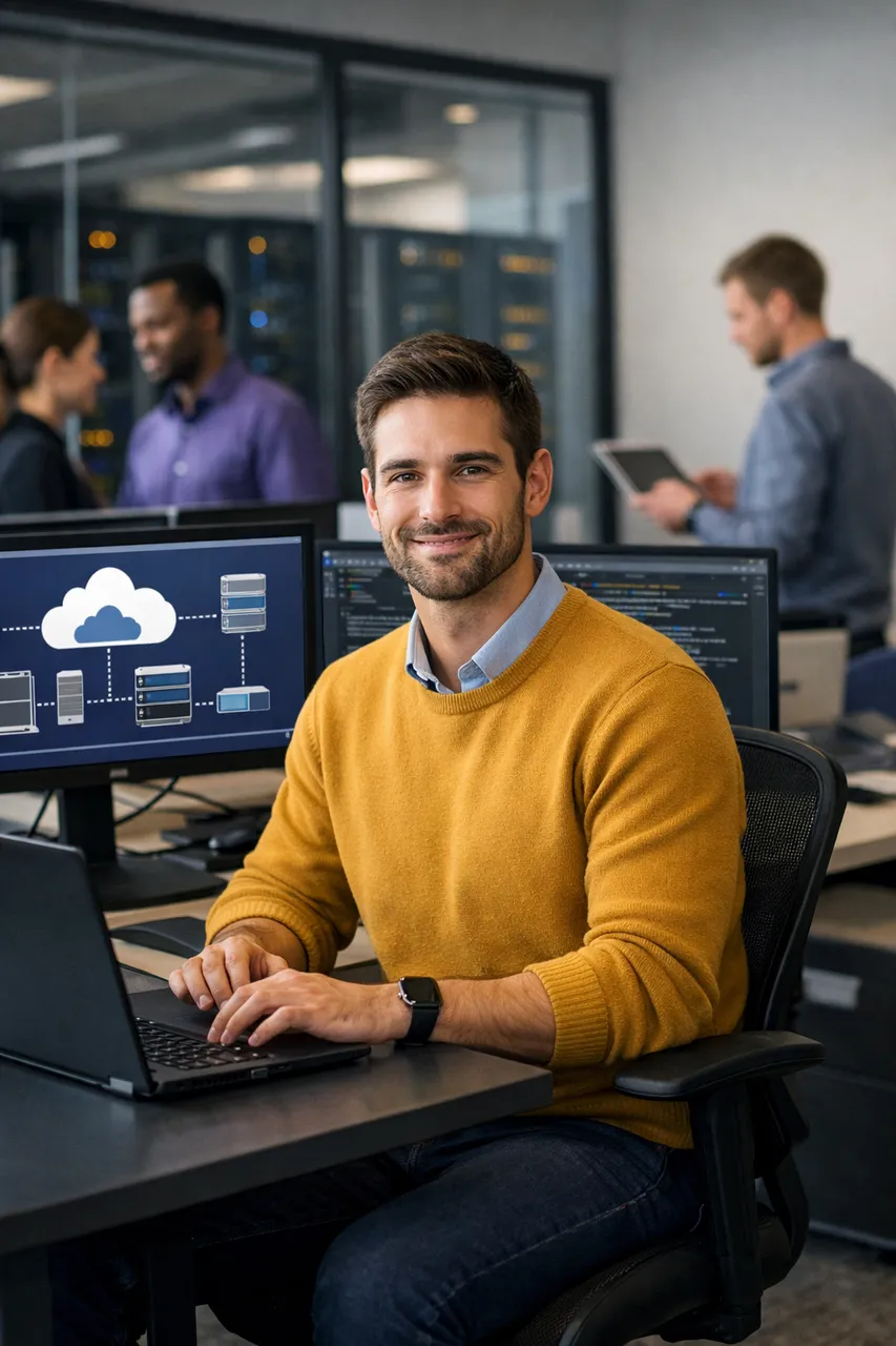 Imagen referencial de Infraestructura cloud