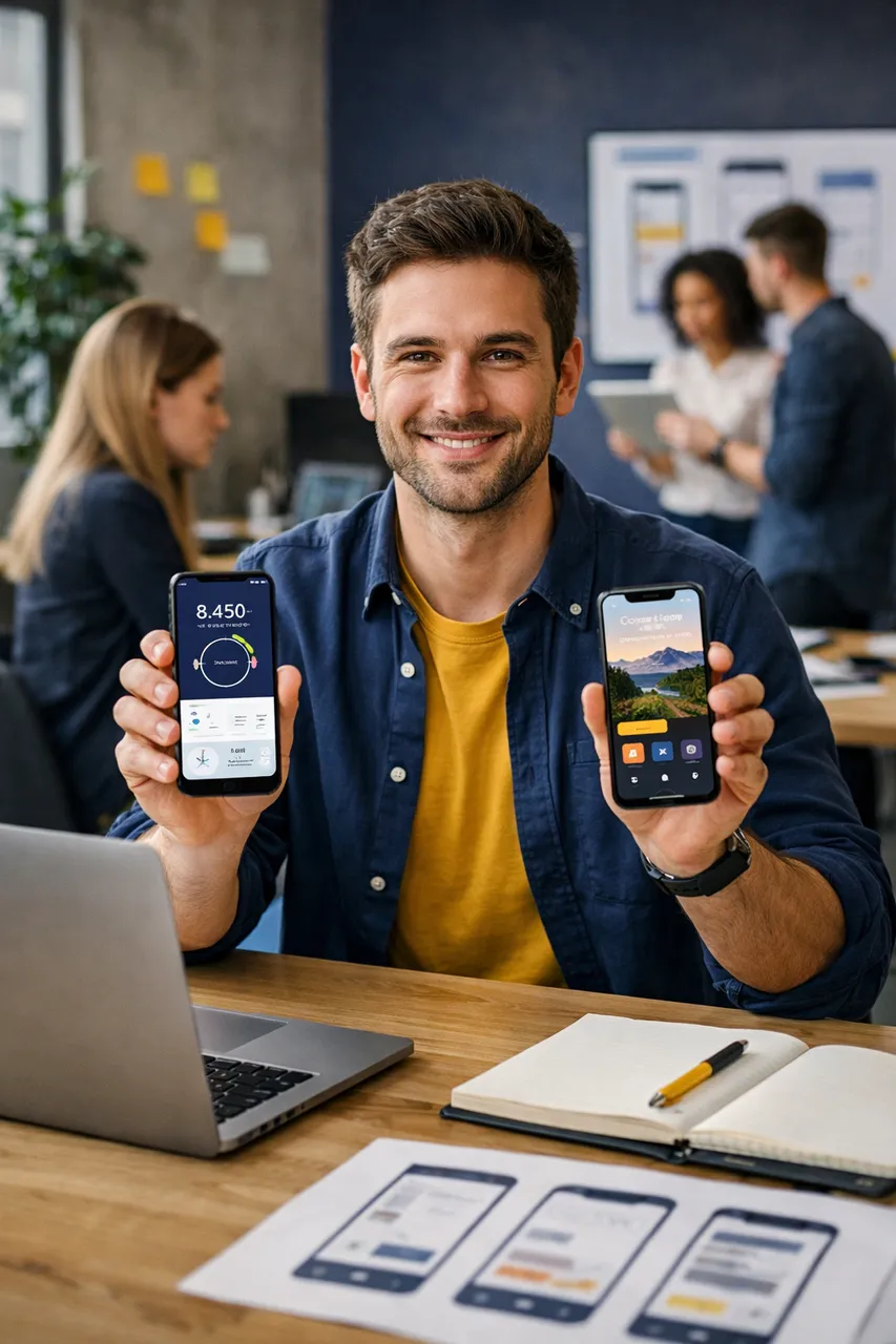 Imagen referencial de Interfaces móviles personalizadas