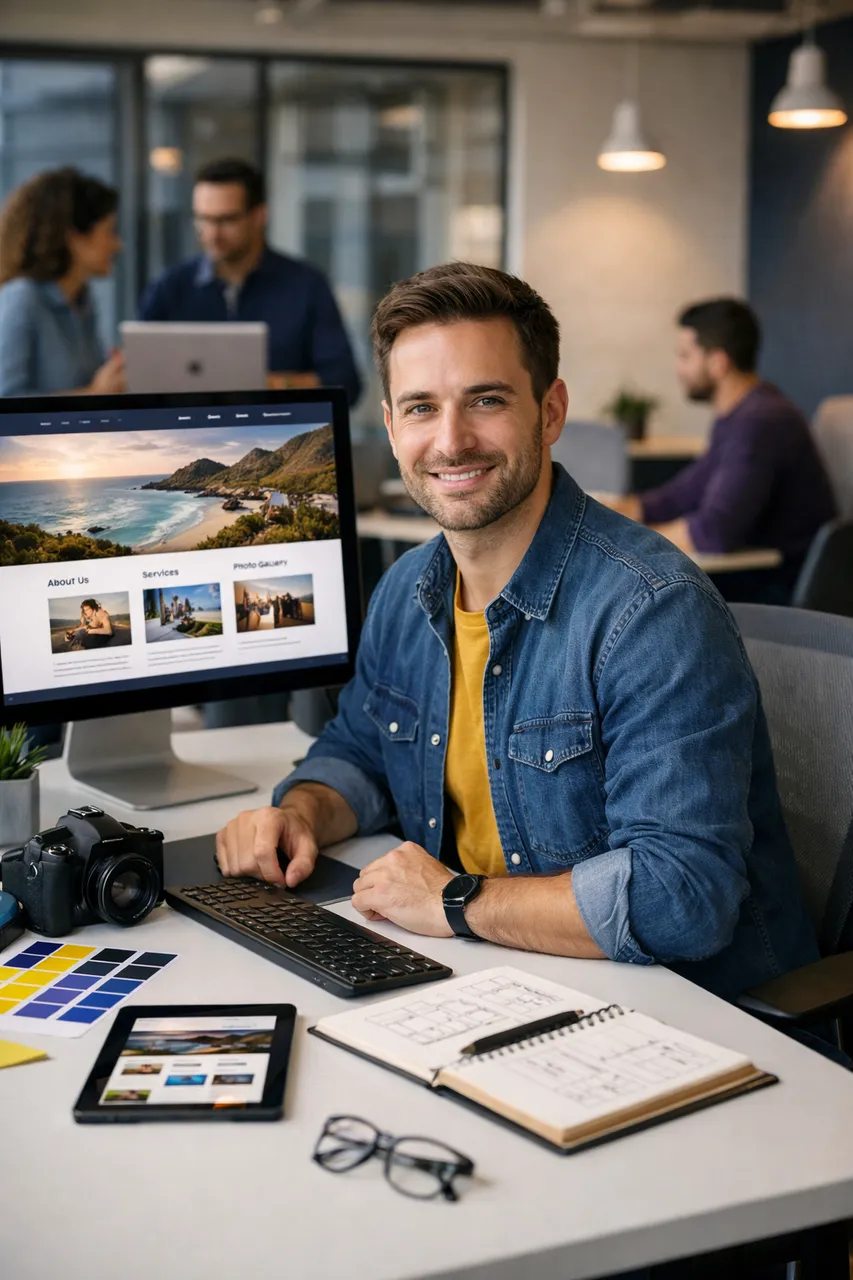 Imagen referencial de Páginas web personalizadas