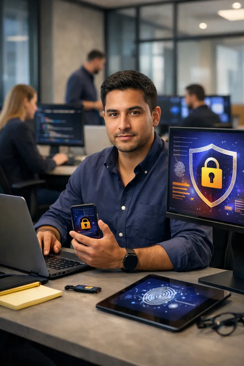 Imagen referencial de Seguridad en apps web y móviles