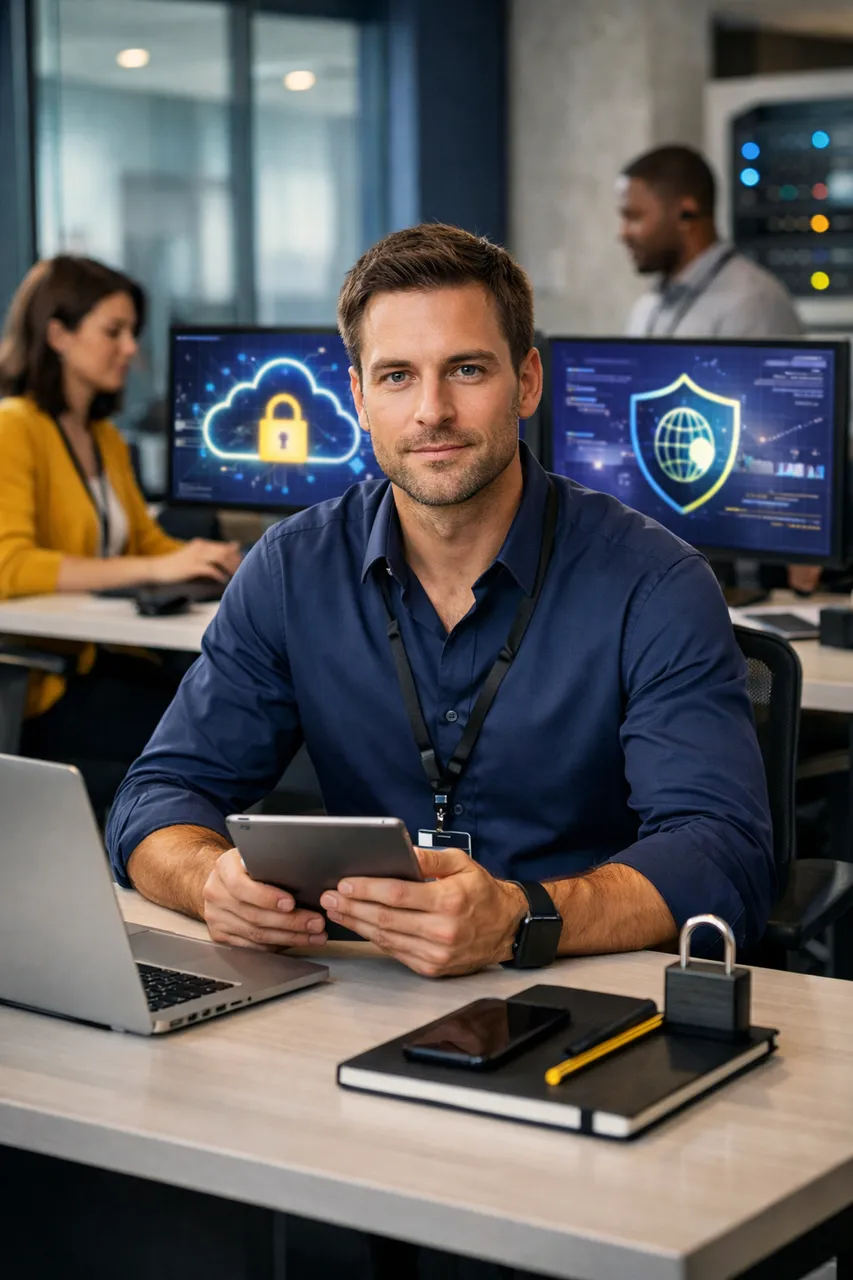 Imagen referencial de Seguridad en la nube